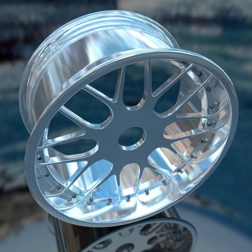Car wheel rim
