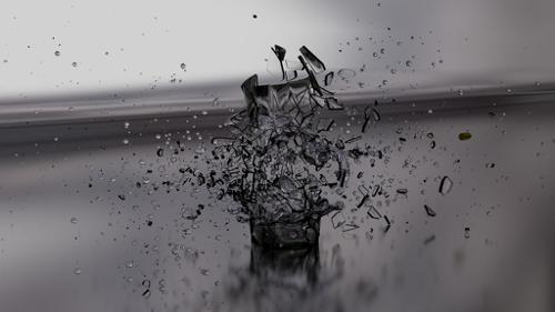 Shot through Glass