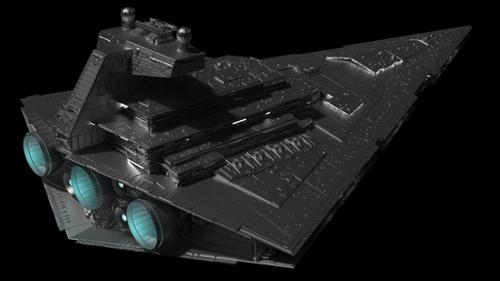 imperial space destroyer