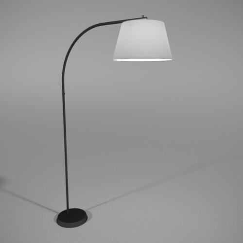 Sweep floor lamp