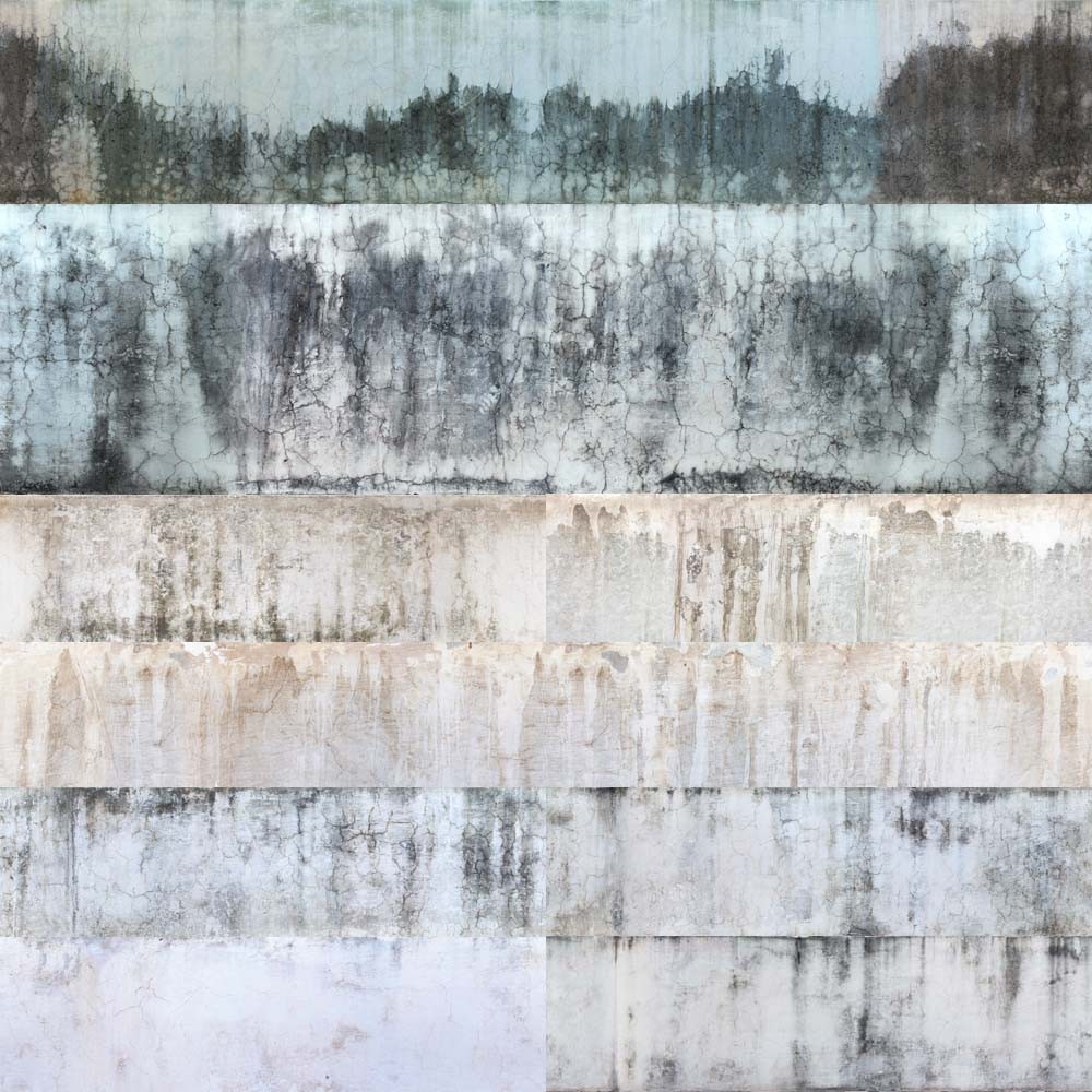 11 high-res  tileable  dirty  leaking plastered wall textures