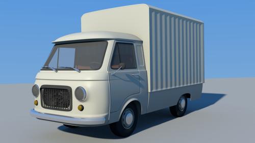 small truck inspired by fiat 241