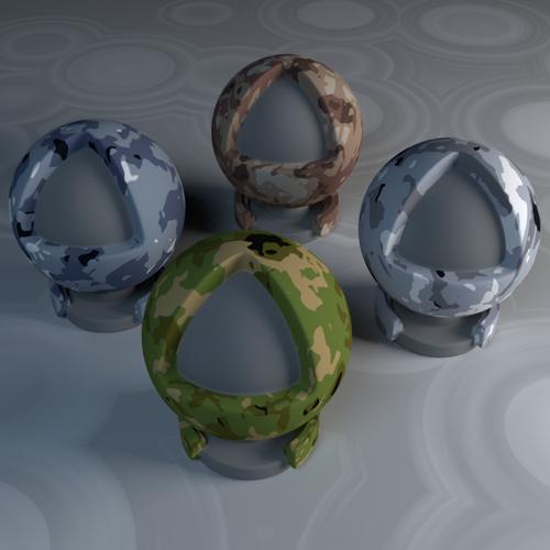 Camouflage Material for Cycles