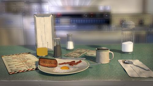 Morning at the Diner