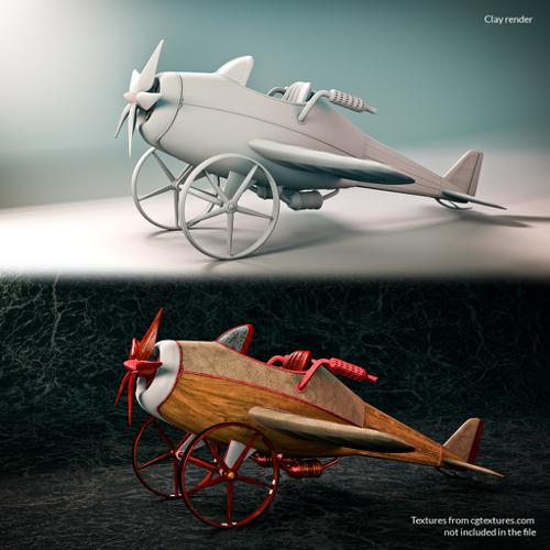 Steampunk Mini Aircraft