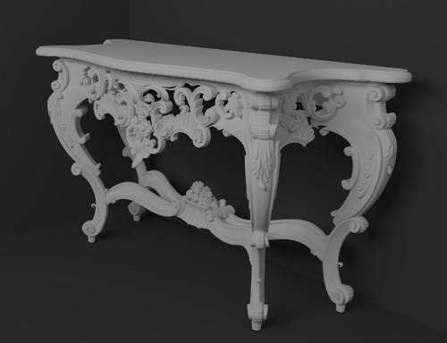 Baroque table