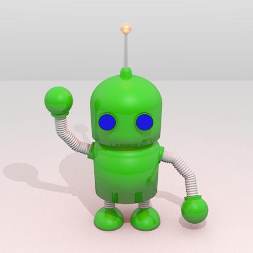 Blendswap inspired Robot