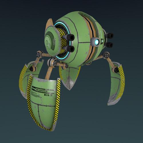 BA-2  Blast All Bot Mark 2