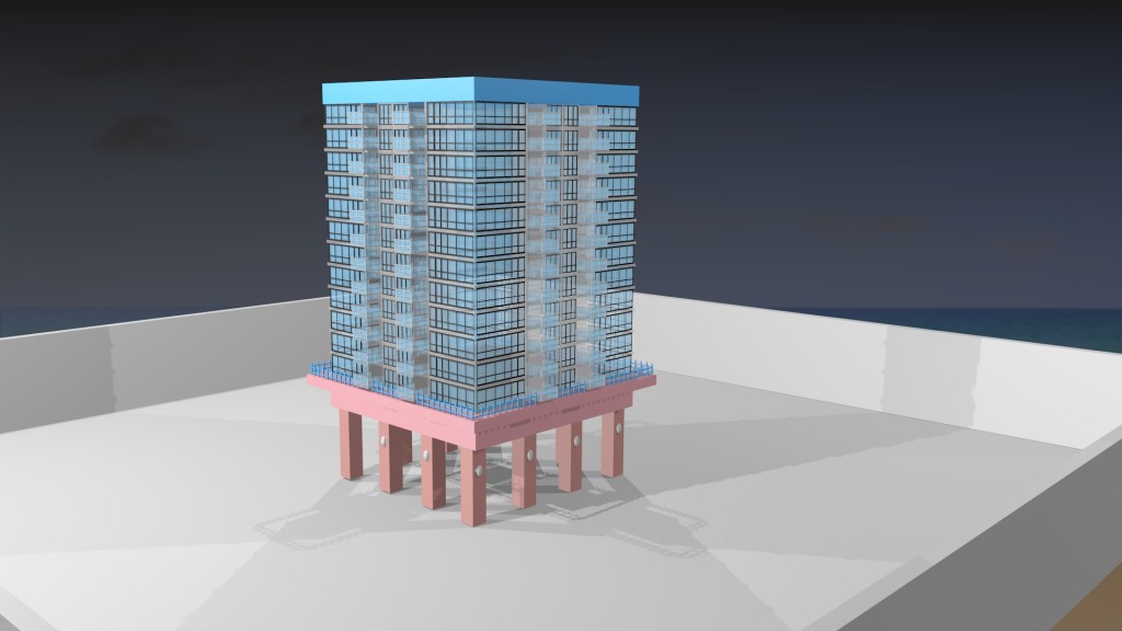 hi rise building