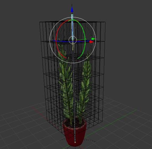rigged Indoor plant