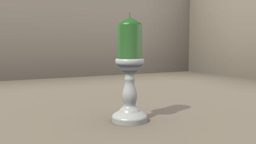 Candle and Stand
