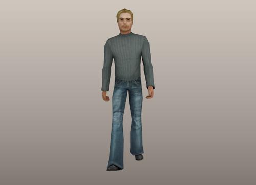 Lowpoly man