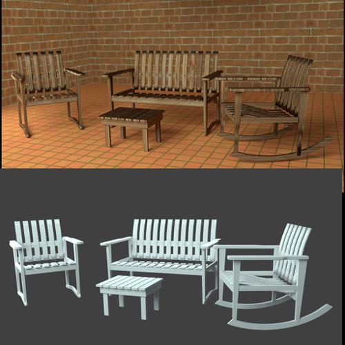 Antique Wooden Furniture - II