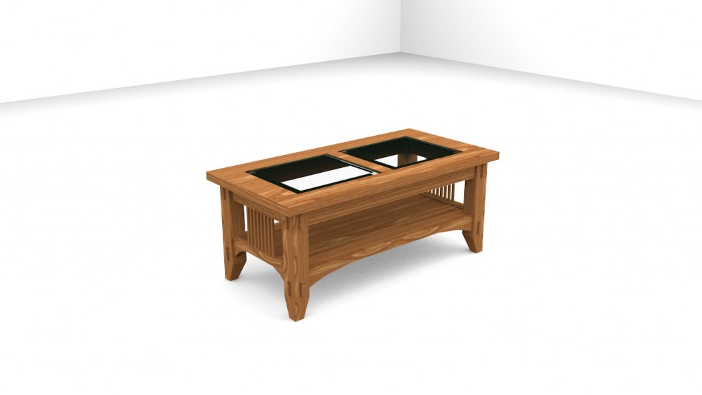 Mission Style Coffe Table