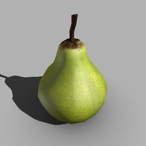 Pear Lowpoly