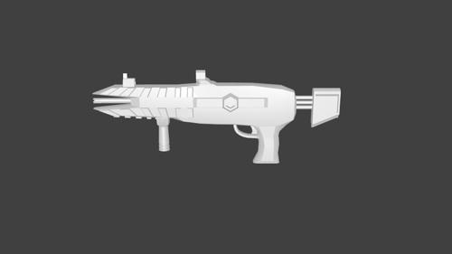 Sci-Fi Assault Rifle