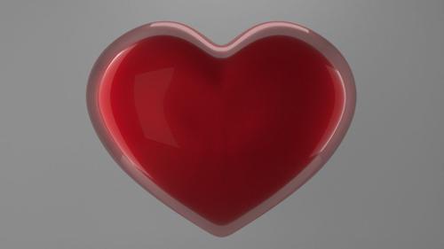 Simple Glass Heart