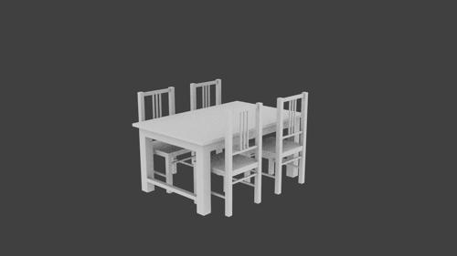 Table and Chairs