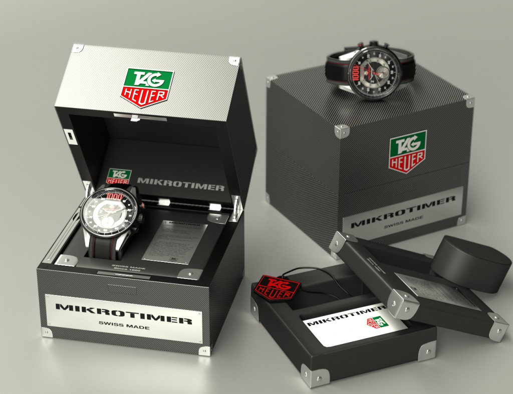 Tag Heuer Mikrotimer and his box