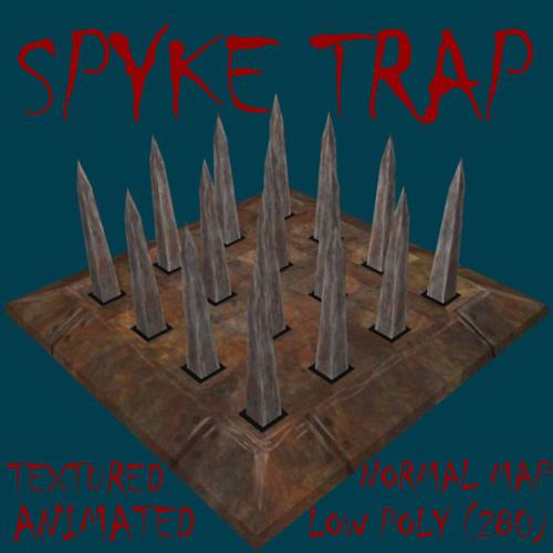 Spyke trap Low poly