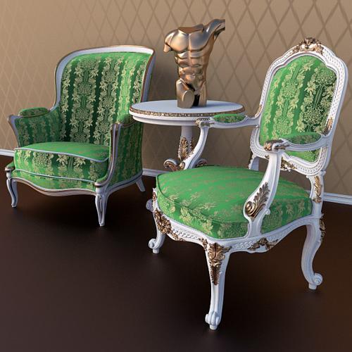 Antique Chairs set