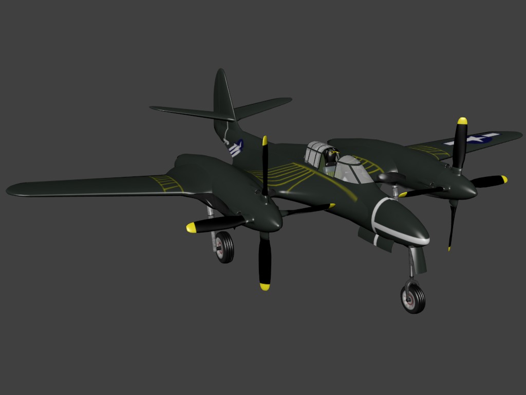McDonnell XP-67 "Bat"