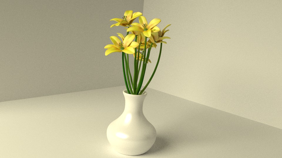Flowers in vasw