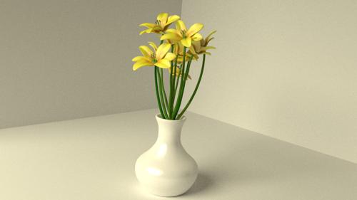 Flowers in vasw