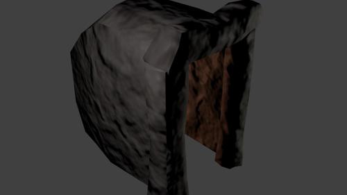Low Poly Cave Entrance