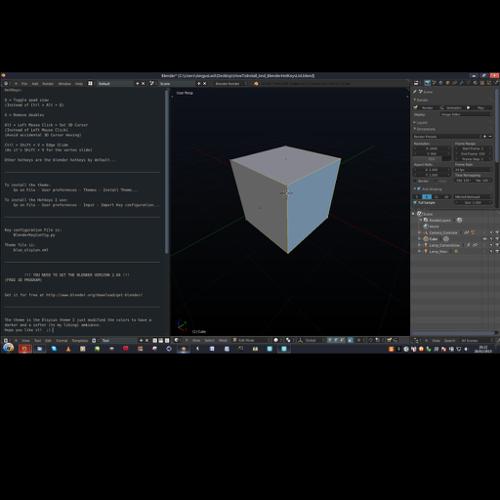 My Blender 2.66 Theme and HotKeys