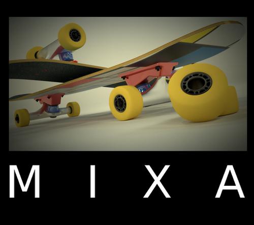 Mondrian skate