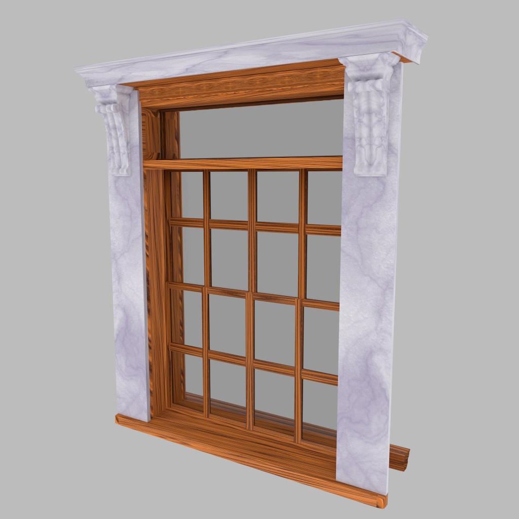 Mansion Exterior Window
