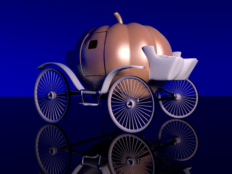 Cinderella's Pumpkin Chariot