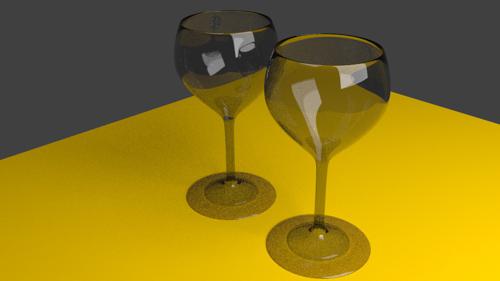 Wine glasses