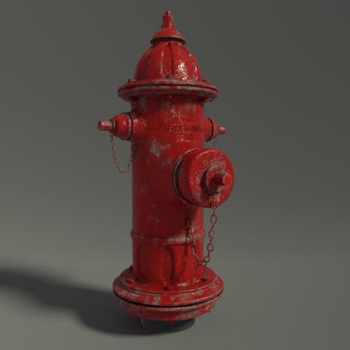 High Poly Hydrant