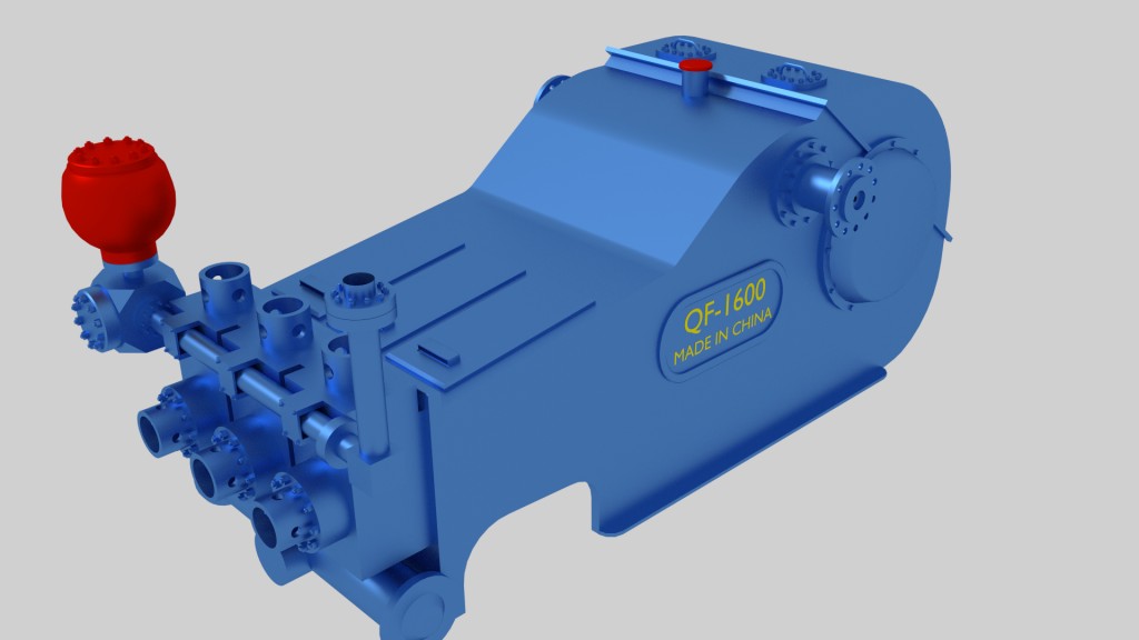 Small Triplex mud pump