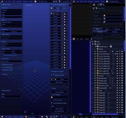 Blender Theme - Deep Space