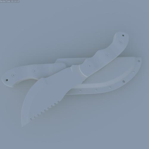 Tracking knife