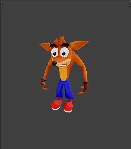 Crash Bandicoot (respects  original)