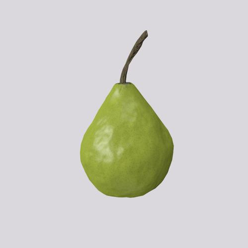 Pear Series: Lowpoly setup