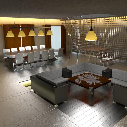 Modern living room