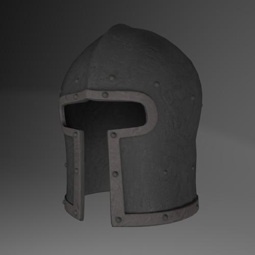 Barbute (Medieval Helmet)