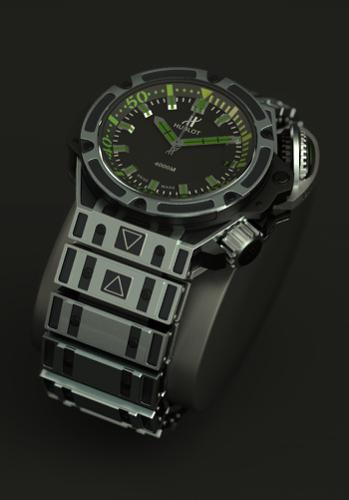Watch HUBLOT Diver 4000