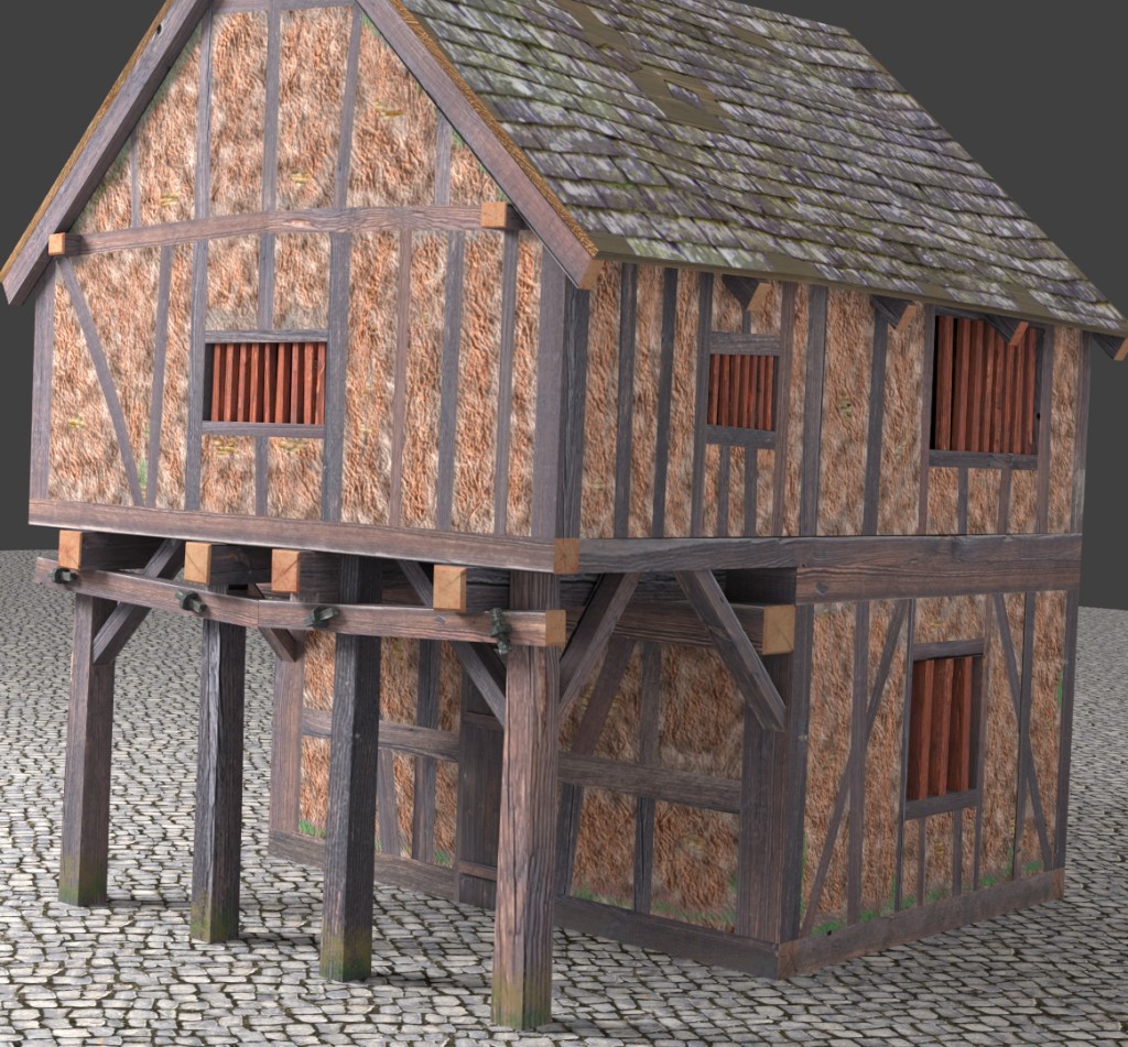 Timbered medieval House