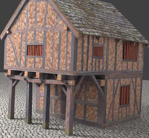 Timbered medieval House