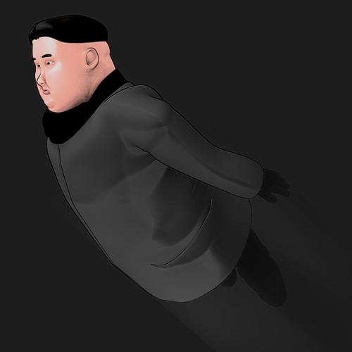 Kim Jong-un Caricature