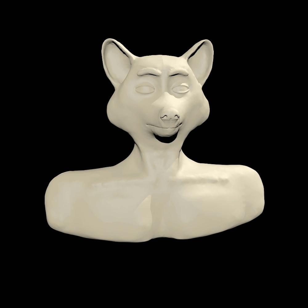 Anthro Raccoon Sculpt