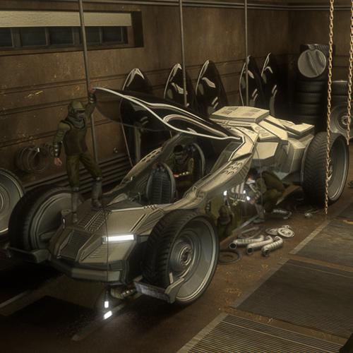 Futuristic Car