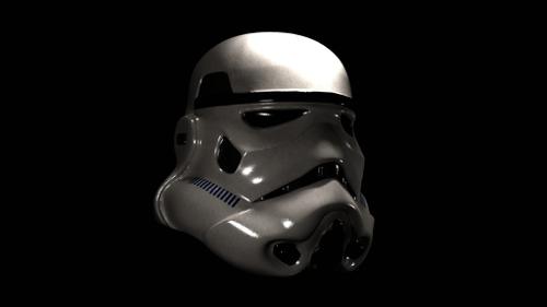 Stormtrooper Helmet Textured