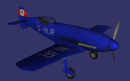 Messerschmidtt Me 209 V1
